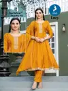 Lucy By Kaya Roman Glass Surat Anarkali Kurtis Set Wholesale Market 